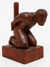 SIGNED KAHAN FOLK ART "PRISONE