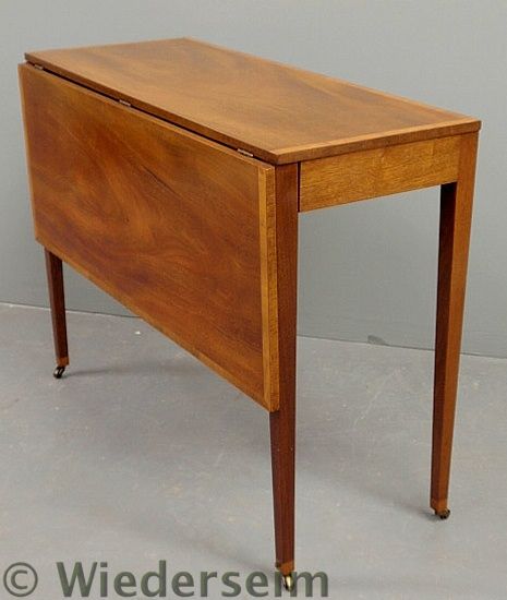 Signed Kittinger inlaid mahogany