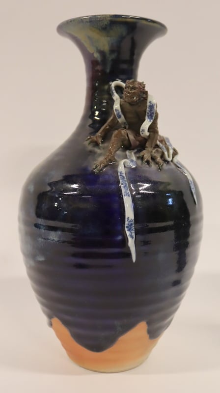 SIGNED KOJI JAPANESE GLAZED POTTERY