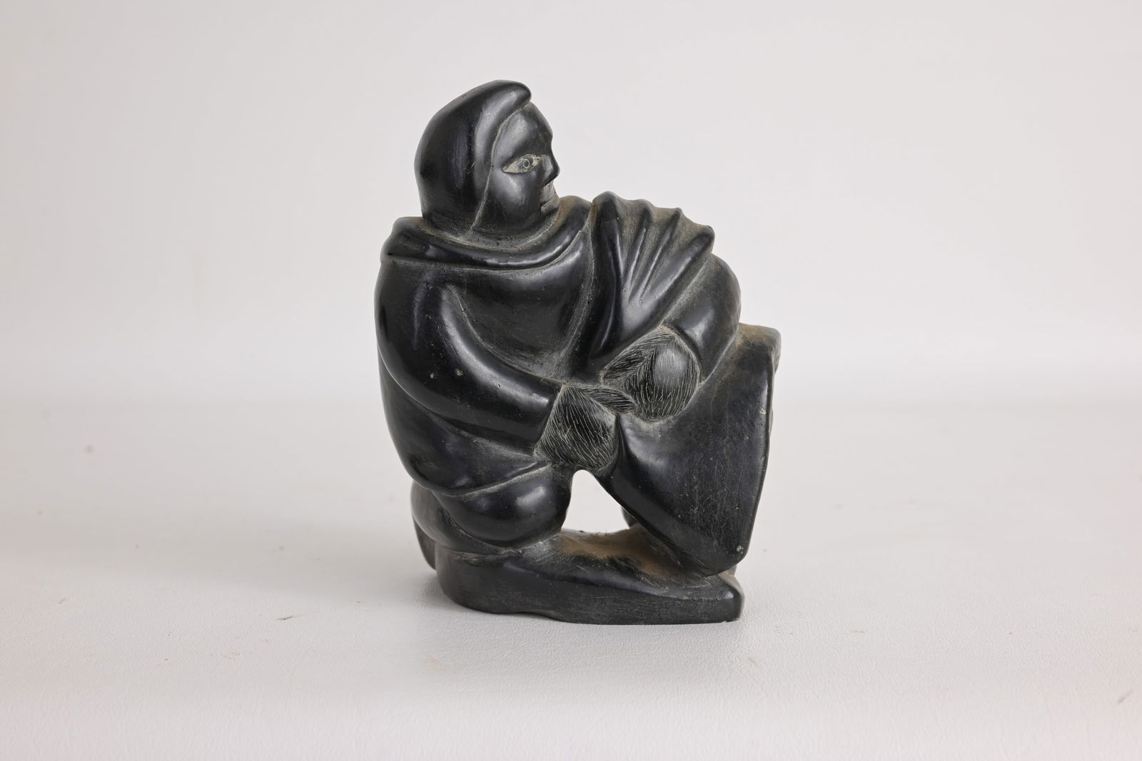 SIGNED L. TOOK INUIT SOAPSTONE