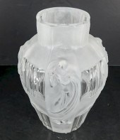 SIGNED "LALIQUE, FRANCE" CLEAR