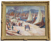 SIGNED, LARGE IMPRESSIONIST BA