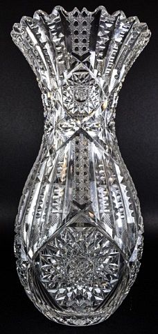 SIGNED LIBBEY AMERICAN BRILLIANT