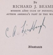 SIGNED LINDBERGH BOOK "The Boy