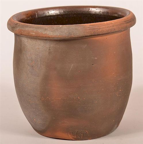 SIGNED "LKT" DRYVILLE, PA REDWARE