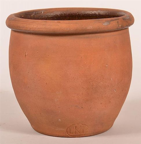 SIGNED "LKT" DRYVILLE, PA REDWARE