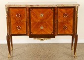 SIGNED LOUIS XVI STYLE MARBLE