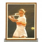 Signed LUBAY Pastel Painting M