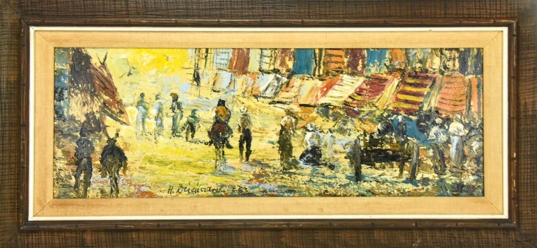 SIGNED MID CENTURY IMPRESSIONIST