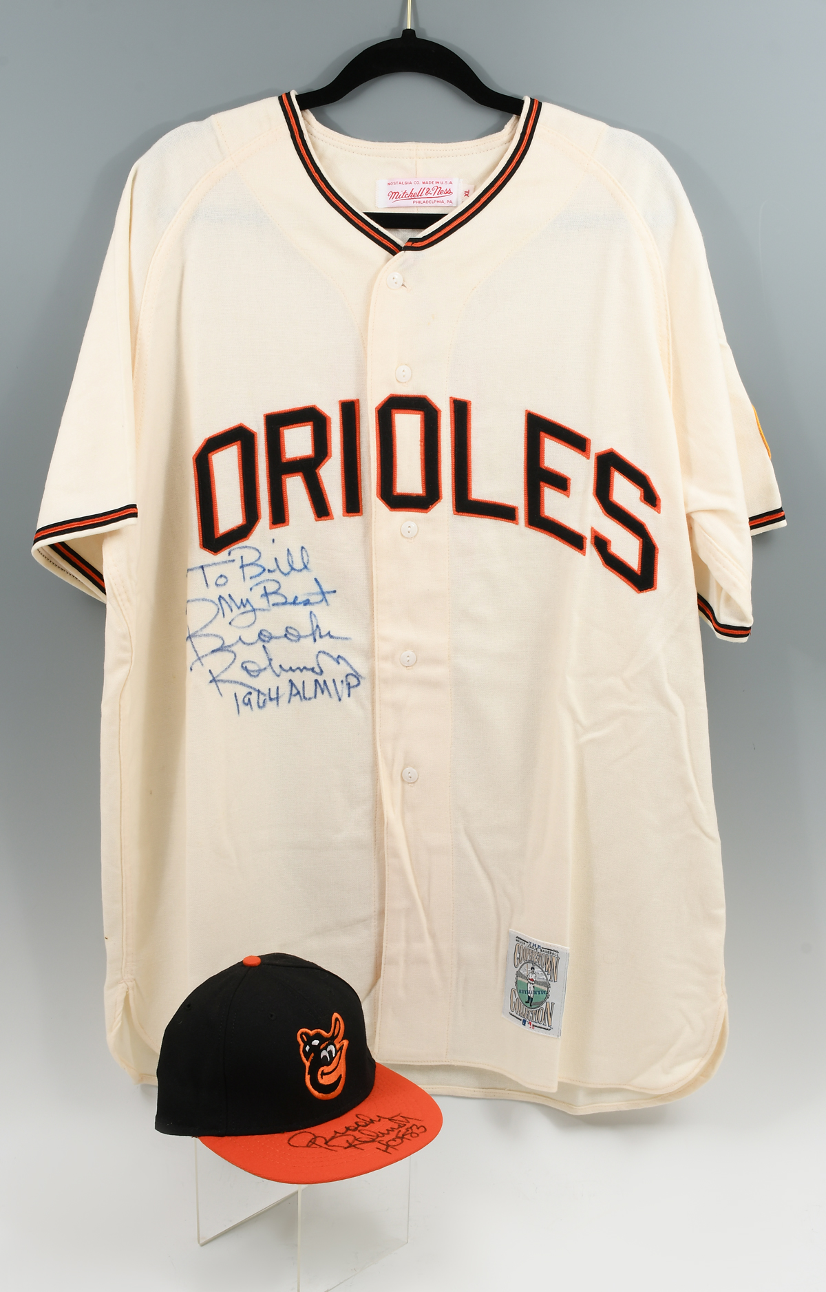 SIGNED MITCHELL & NESS BALTIMORE