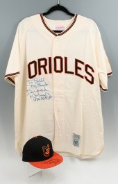 SIGNED MITCHELL & NESS BALTIMO