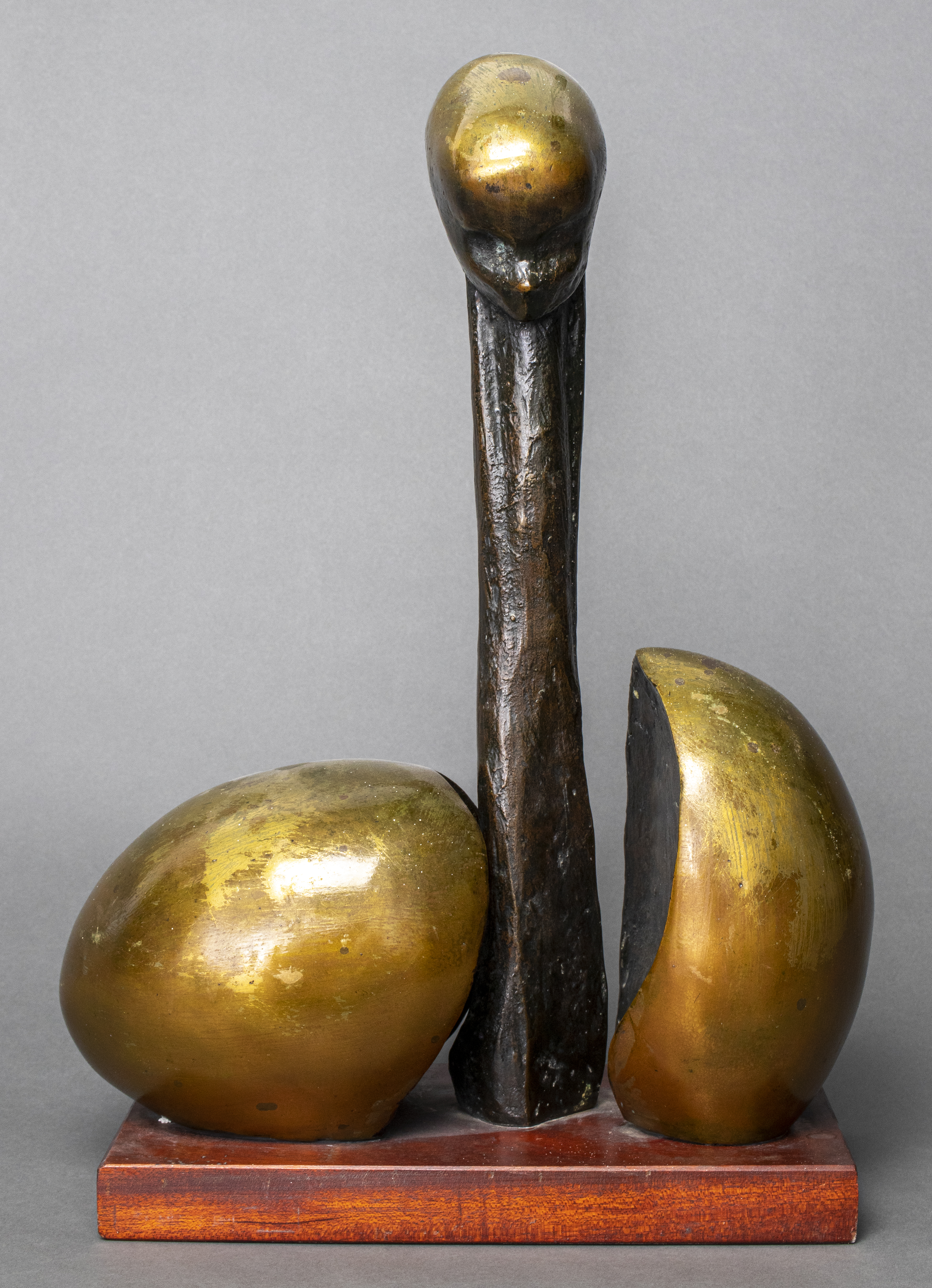 SIGNED MODERN BRONZE "CREATURE &