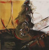 SIGNED MONOTYPE 'AUTUMN ABSTRA