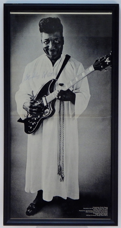 SIGNED MUDDY WATERS CHICAGO BLUES
