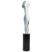 SIGNED MURANO GLASS EMBRACED L