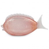 SIGNED MURANO GLASS FISHDESCRI