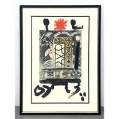 Signed Nasser Ovissi Lithograp