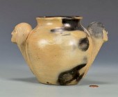 SIGNED NC CHEROKEE POTTERY JAR