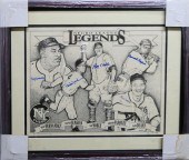 SIGNED "NEGRO LEAGUE LEGENDS"