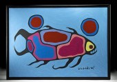 SIGNED NORVAL MORRISEAU PAINTI
