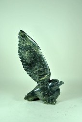 SIGNED NUNA PARR INUIT CARVED