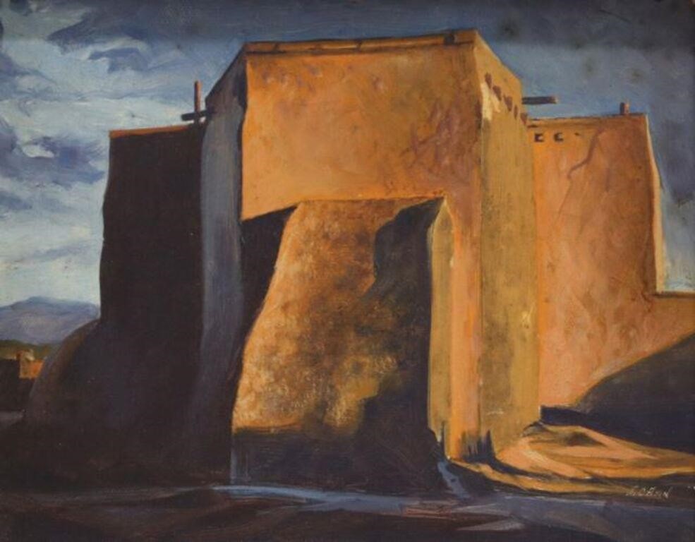 SIGNED OIL ON CANVAS BOARD PAINTING