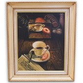 SIGNED OIL ON CANVAS PAINTINGD