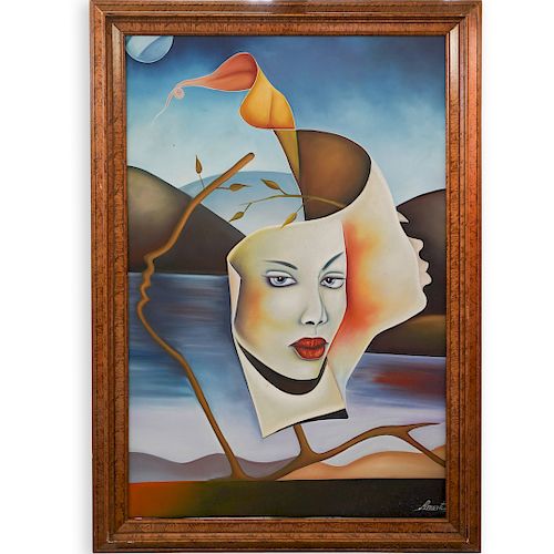SIGNED OIL ON CANVAS