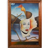 SIGNED OIL ON CANVAS PAINTINGD