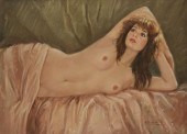 SIGNED P. PASINI OIL PAINTING