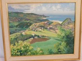SIGNED PAINTING OF BARBADOS 19