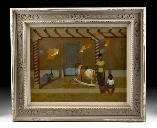 SIGNED PAUL FORSTER PAINTING - "THE
