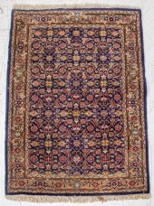 SIGNED PERSIAN MALAYER RUG, 5'
