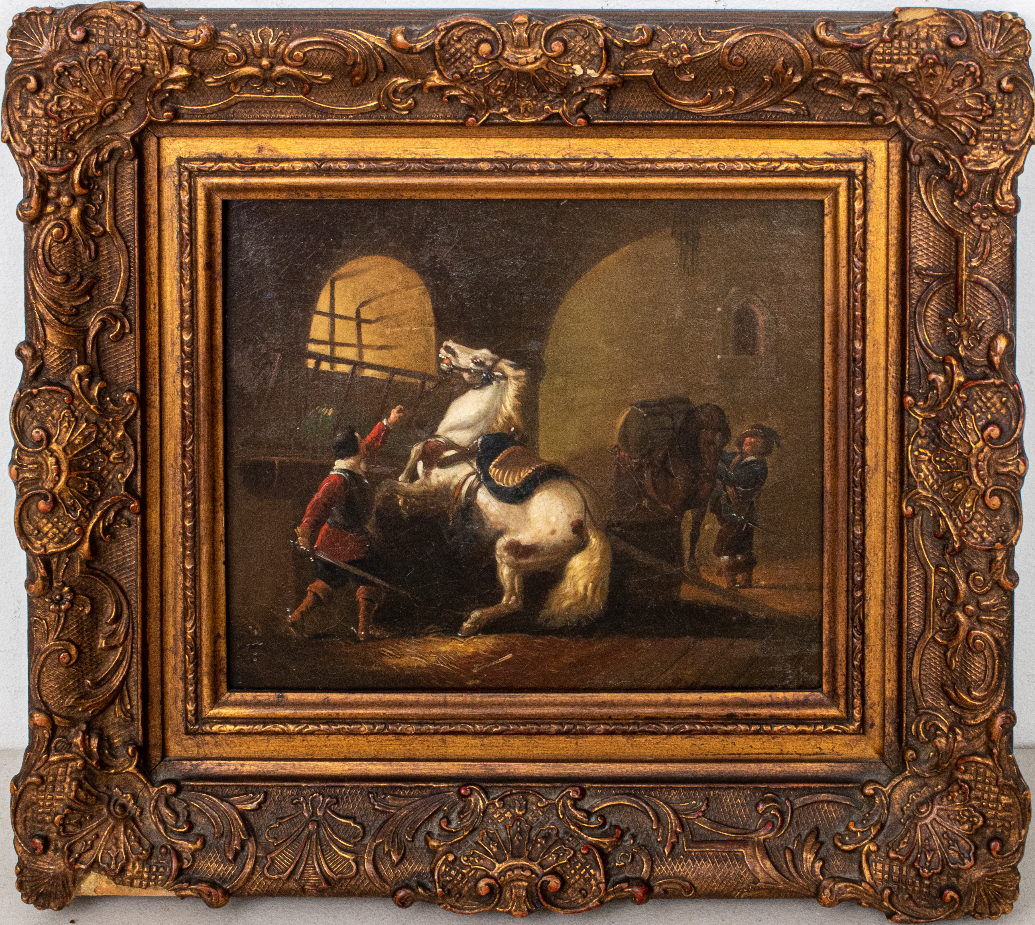 SIGNED PHILIPS WOUWERMAN OIL ON