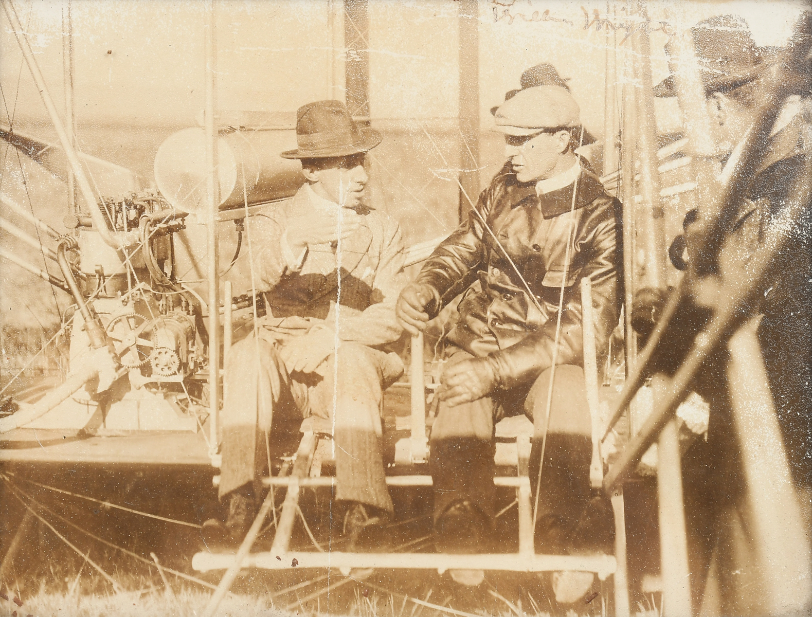 SIGNED PHOTOGRAPH OF ORVILLE WRIGHT