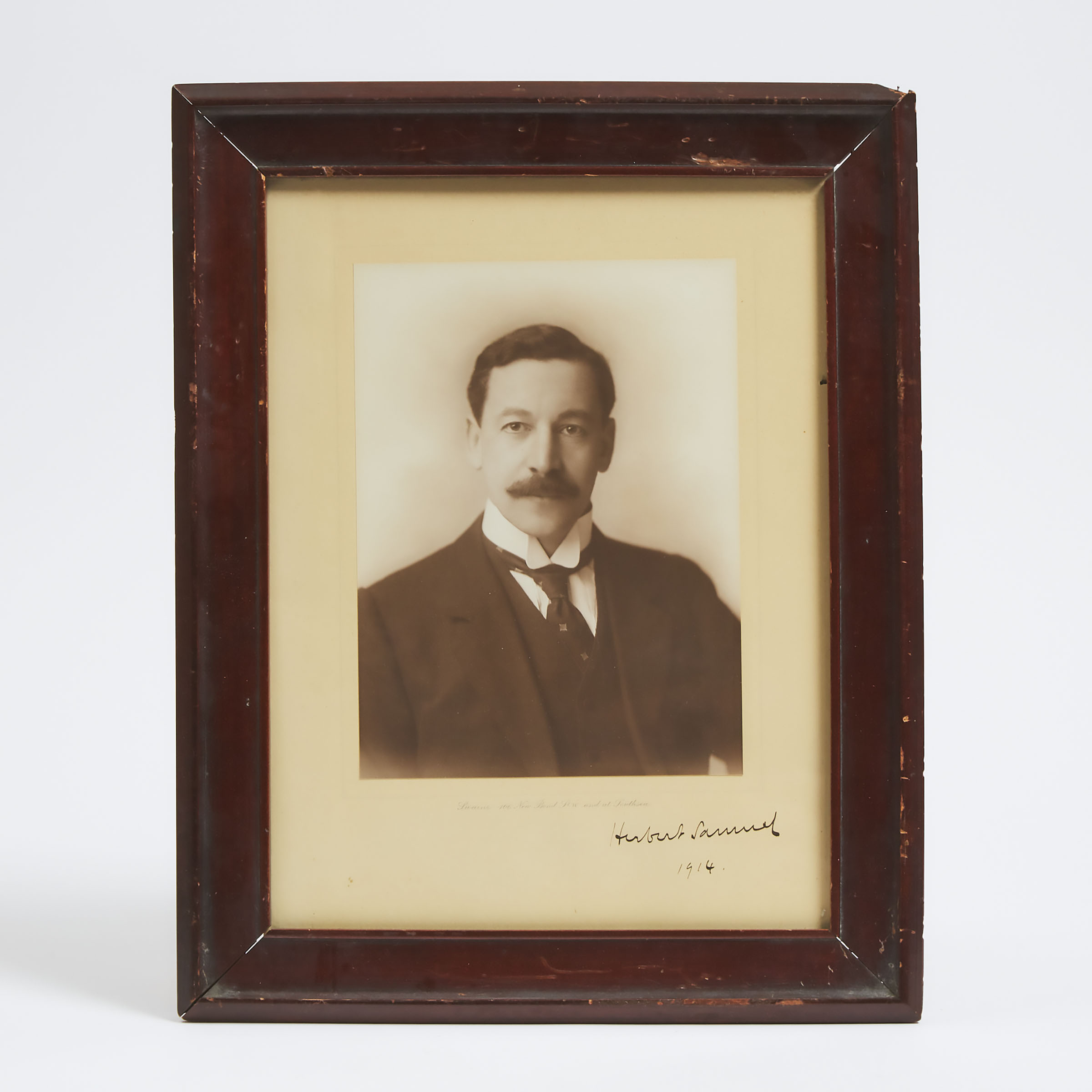 Signed Photograph Portrait of