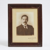 Signed Photograph Portrait of