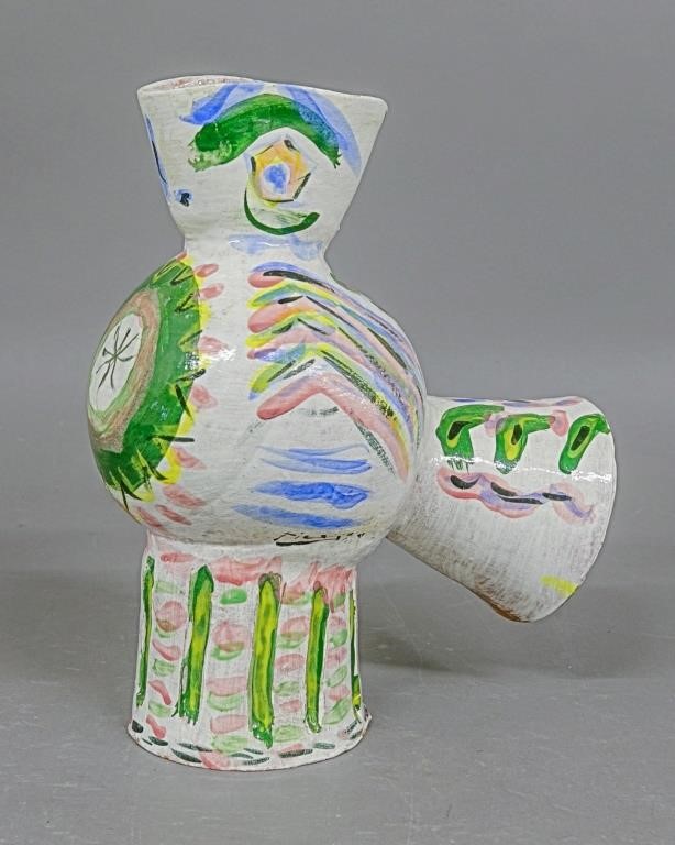 Signed Picasso terra cotta bird