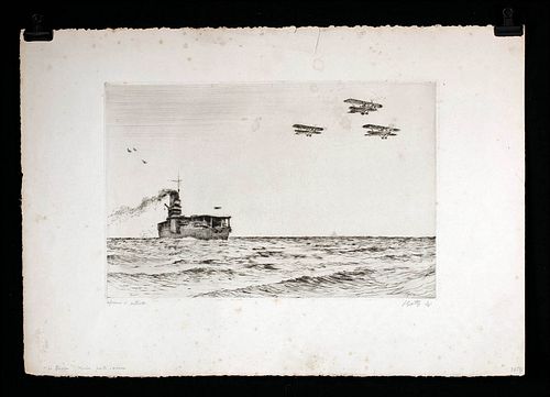 SIGNED PIERRE GATIER ENGRAVING