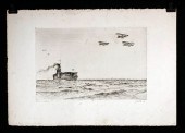 SIGNED PIERRE GATIER ENGRAVING