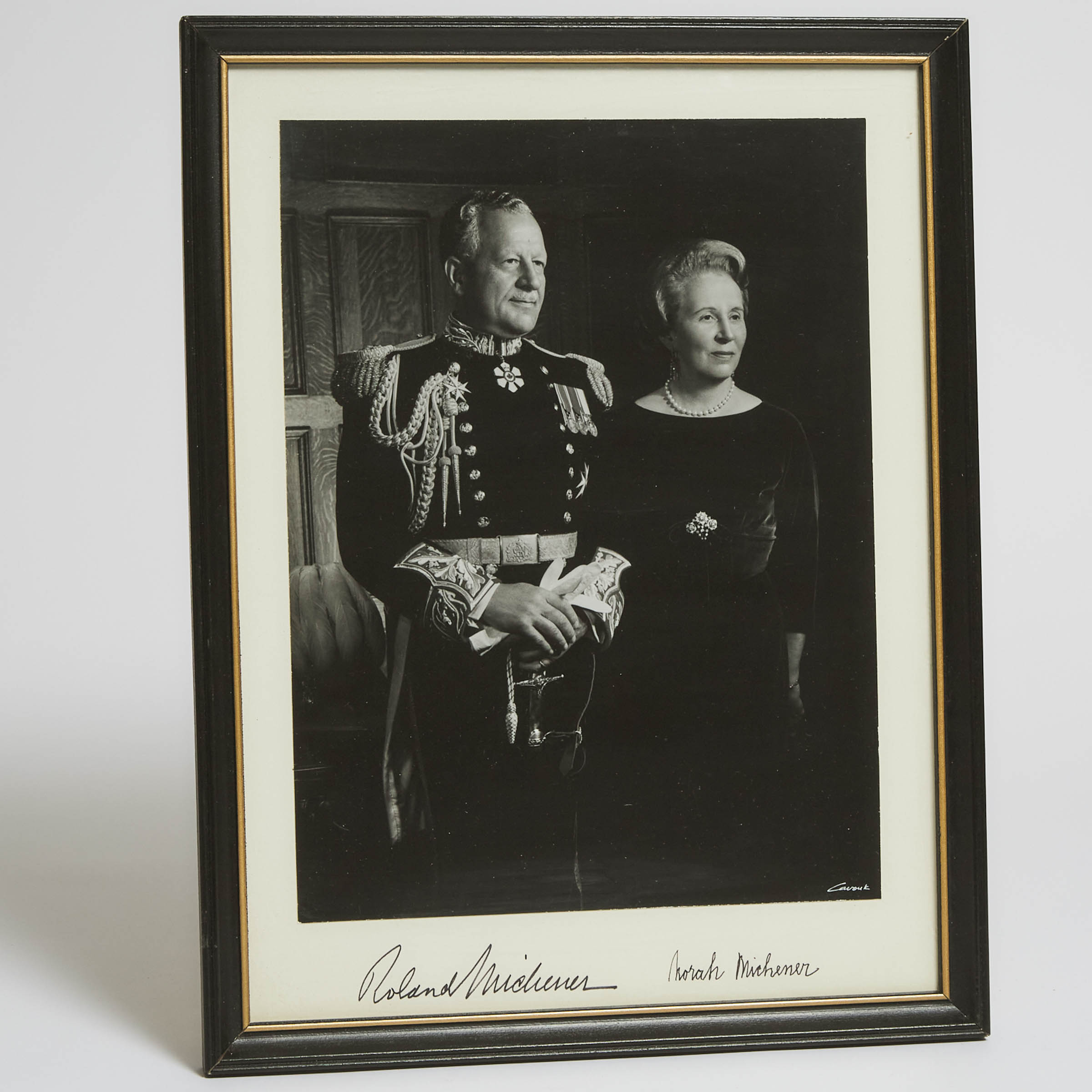 Signed Portrait Photograph of