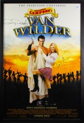 SIGNED POSTER, NATIONAL LAMPOO