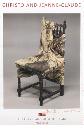 Signed Poster of "Wrapped Chair" by