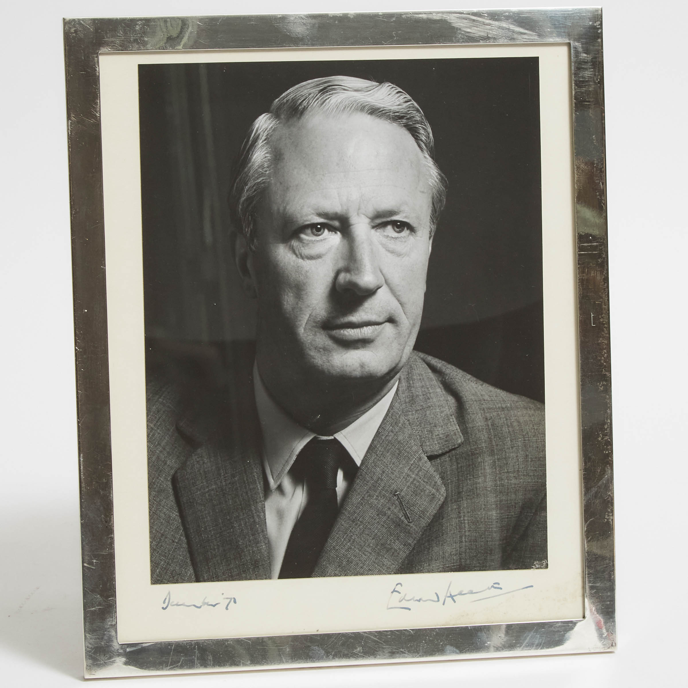 Signed Presentation Portrait