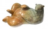 SIGNED QAY ESKIMO INUIT STONE