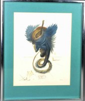 SIGNED REPRODUCTION BY SALVADO