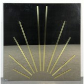 Signed Rougier Wall Art Mirror