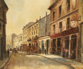 SIGNED SACCHI IMPRESSIONIST ST