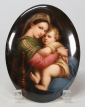 SIGNED SCHUNZEL KPM PORCELAIN