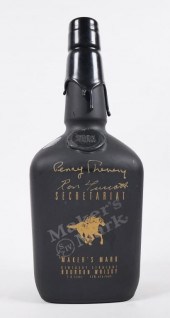 SIGNED SEALED BOTTLE MAKER'S M